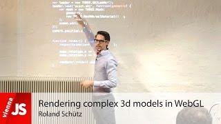 Rendering complex 3d models in WebGL