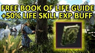 Free Book of Life +50% Life Skill EXP Buff Guide (Timestamp & Subtitle Available)