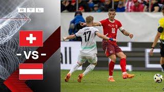 Schweiz vs. Österreich - Highlights & Tore | UEFA European Qualifiers Friendly Matches