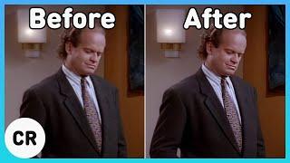 Upscaling Frasier from DVD to HD with AI