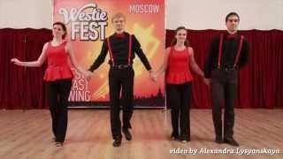 Moscow West Coast Swing 2015. Russian  Shag Team