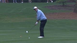 Nicholas Thompson's stellar approach on No. 9 at RBC Heritage