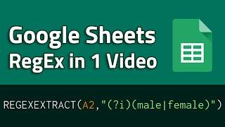 Learn to use RegEx in Google Sheets in 10 minutes