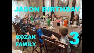 JASON BIRTHDAY PARTY !!! 3 YEARS OLD !!!  /  Kozak Family