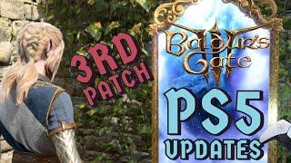 Baldurs Gate 3 - Patch #3, PS5 updates and Mac release