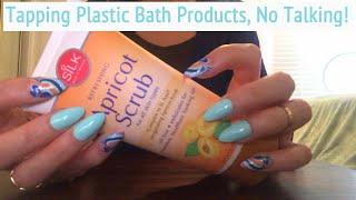 ASMR * Plastic Bath Products/Bottles * Fast Tapping & Scratching * No Talking * ASMRVilla