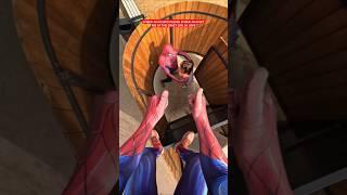 SPIDER-MAN'S BRO HELPED SPIDER-MAN GET RID OF THE CRAZY GIRL IN LOVE #spiderman #crazygirl #funny