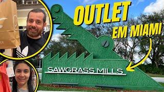 COMPRAS NO SAWGRASS MILLS, OUTLET EM MIAMI!  VALE A PENA? PREÇOS SÃO MELHORES QUE EM ORLANDO?