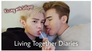 Living Together Diaries | Lollipop kissing challenge! 13 years age-gap ️