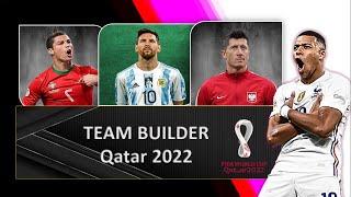 Costruiamo una squadra per Qatar 2022! Team builder mondiali!