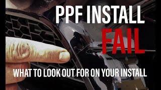 What to look for in your PPF Install.