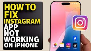 How To Fix Instagram App Not Working In iPhone After IOS 18.1.1 Update ! Fix Instagram White Screen