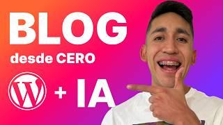  CREA UN BLOG CON IA y WORDPRESS (Blog de programación)