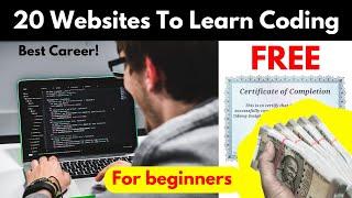 Best 20 Websites To Learn Coding For Beginners