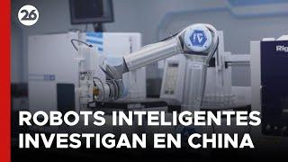 Robots inteligentes realizan investigaciones químicas en China