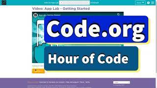 Code.org Intro to App Lab | Hour of Code | Tutorial with Answers
