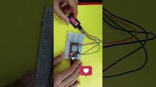 ESP32 Project - Digital Clock  At Home #electronics #shorts