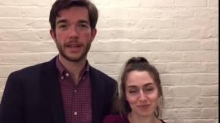 Happy Holidays from John Mulaney & Annamarie Tendler!