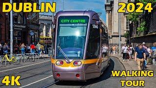 Extra Long Dublin 4K Walking Tour Ireland 2024