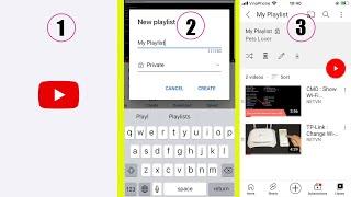 How to create your own YouTube playlist