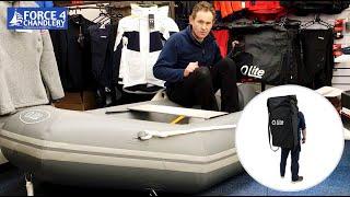 02 Lite Inflatable Dinghy, Super light, maximum performance - Half the weight of similar PVC Dinghy