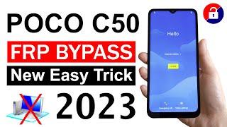 POCO C50 FRP BYPASS  2023 | NEW Method (Without Pc)