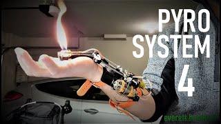 Pyro System 4: wearable fire device