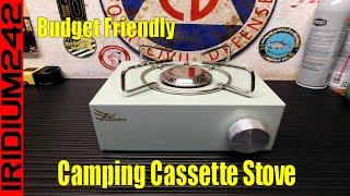 Budget Friendly Prep - Portable Camping Cassette Stove