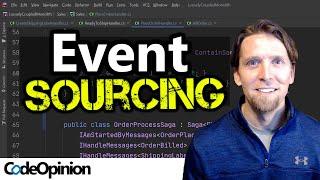 Event Sourcing Example & Explained in plain English