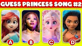 Guess Princess SONG? | The Little Mermaid, Elsa, TEENAGE KRAKEN | LookQUIZ.