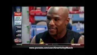 Floyd Mayweather on Sportscenter 9/9/13: "I've fought bigger guys many times in my career""