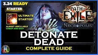 [PoE 3.24] DETONATE DEAD NECROMANCER - COMPLETE GUIDE - PATH OF EXILE NECROPOLIS - POE BUILDS