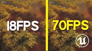 BOOST Foliage Performance In Unreal Engine