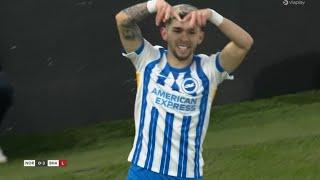 Gol de Julio Enciso hoy, Norwich vs Brighton (0-4), todos los goles/resultados y destacados-2025