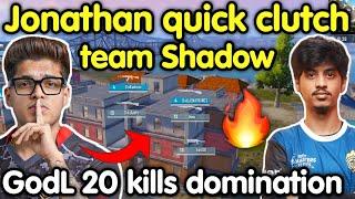 Jonathan quick clutch against team Shadow  GodL 20 kills domination 