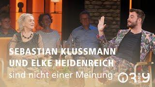 Sebastian Klussmann und Elke Heidenreich sind nicht einer Meinung // 3nach9