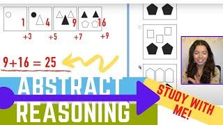 UCAT ABSTRACT REASONING: Doing Practice Questions Live / Study With Me + GIVEAWAY ANNOUNCEMENT !!!