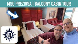 MSC Preziosa | Balcony Cabin Tour