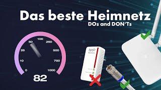 Heimnetz-Tuning: So wird dein Internet schnell und stabil! (Powerline, Verstärker, Coax, Lan)