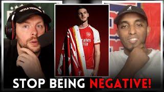 Egal CALLS OUT Lee Gunner & NEGATIVE Arsenal Fans!