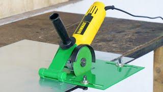 Make A Homemade Circular Saw | Angle Grinder Hack | DIY