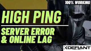 XDefiant High Ping Fix | Server Error DELTA 01 | Low Ping| Unable to Find Match | Servers Down | Lag
