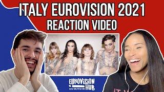 Italy | Eurovision 2021 Winner Reaction | Måneskin - Zitti e buoni | Eurovision Hub