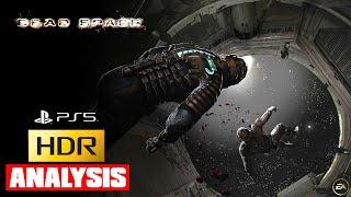 Dead Space Remake -  HDR Analysis and Settings for PS5 - Tested on LG CX and LG G2