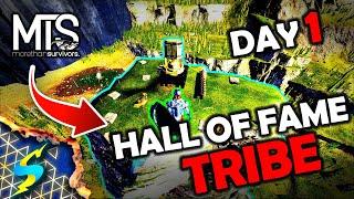 How a Hall of Fame Tribe Does Day 1 | In Ark..PvP