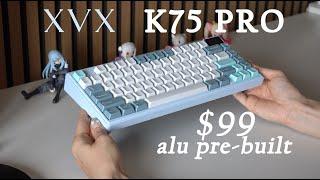 XVX K75 Pro | Latency, Review, Sound Test & Jello Keycaps