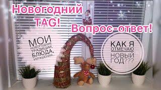 Новогодний TAG! Вопрос-ответ. Мои новогодние традиции и принципы!