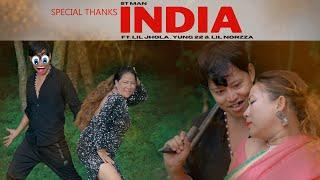 ST MAN FT. LIL JHOLA, YUNG 22 & LIL NORZZA - INDIA | OFFICIAL MUSIC VIDEO | 2024|COVER COMEDY VIDEO|