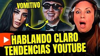 Cuanto peor música hagas, más éxito tienes!  TENDENCIAS YOUTUBE  | vocal Coach reaction