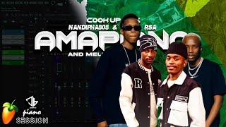 Amapiano Fl Studio Tutorial 2023 | Cook Up Like Nandipha808, Ceeka RSA, Mellow & Sleazy